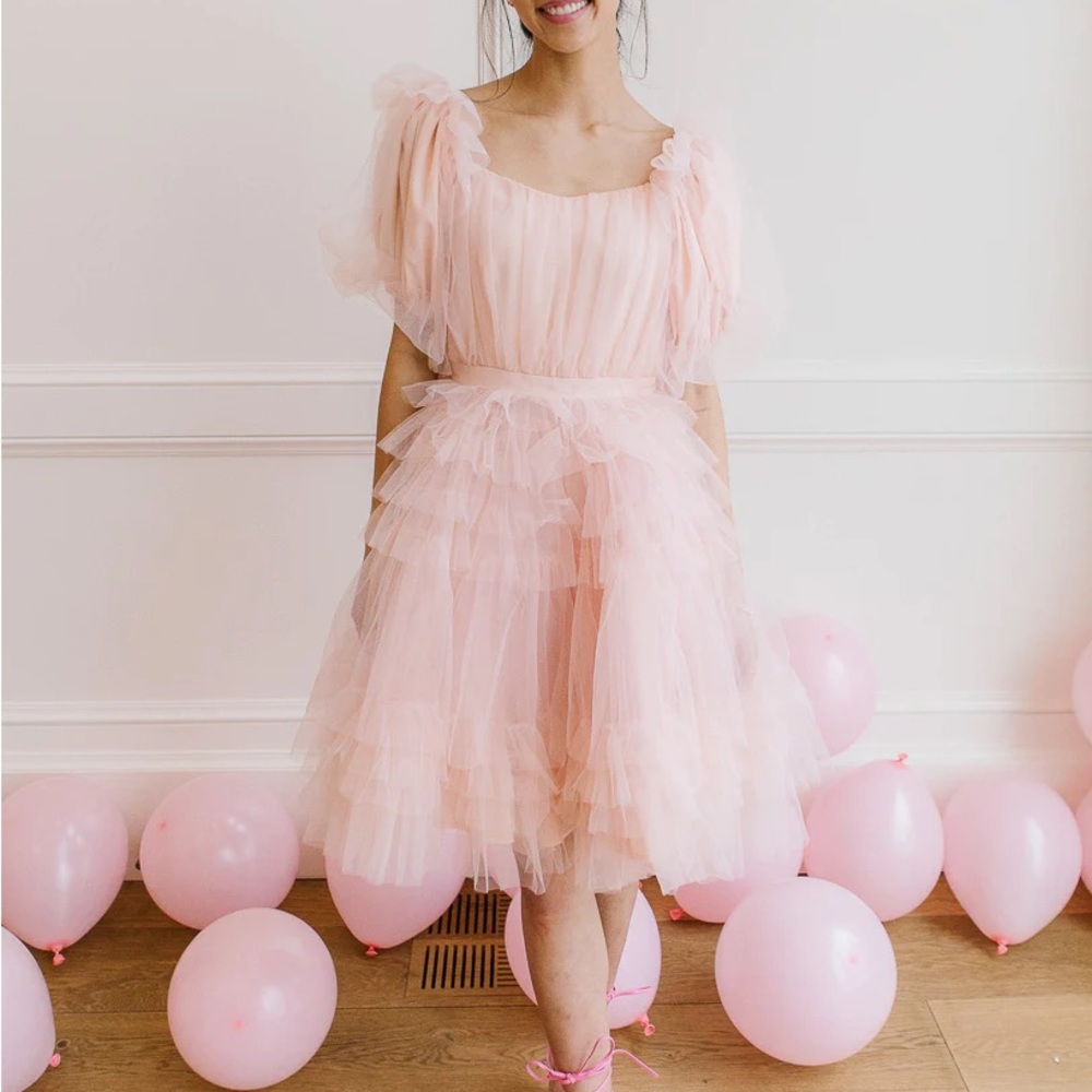 Brand new pink Icy City dress